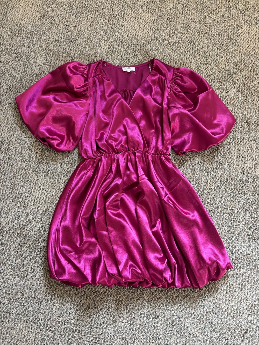Entro hot pink poofy dress